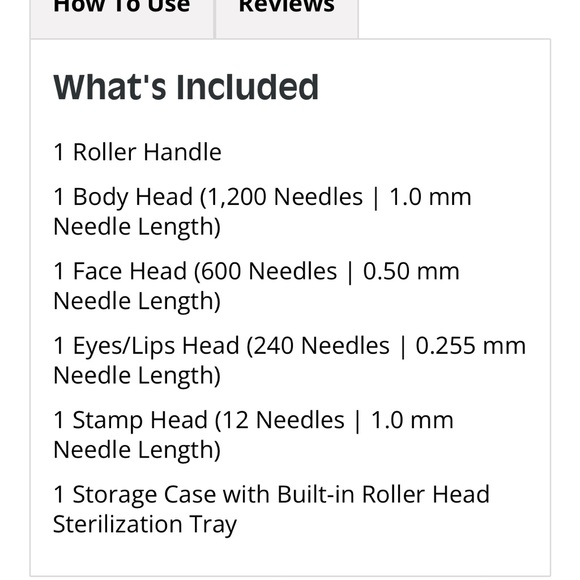 ORA Microneedle Face & Full Body Roller Kit (5 piece kit) - Picture 4 of 10